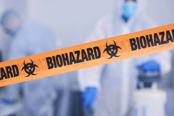 Professional Drug Lab Cleanup technician working in Jeffersonville, OH